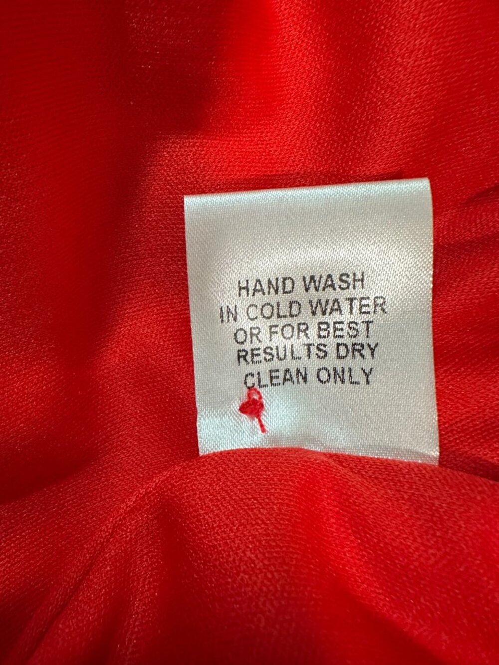 In Loom Red Floral V-Neck Tiered Ruffle Cap Sleeve Mini Dress - Size Large - Picture 12 of 12